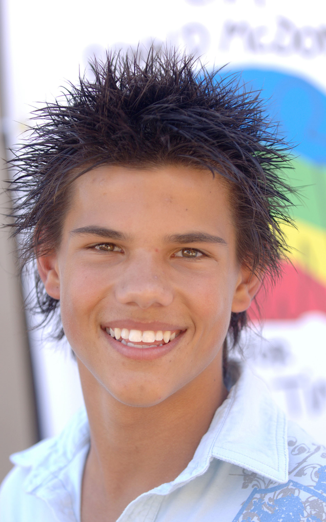 The actor Taylor Lautner en 2006.